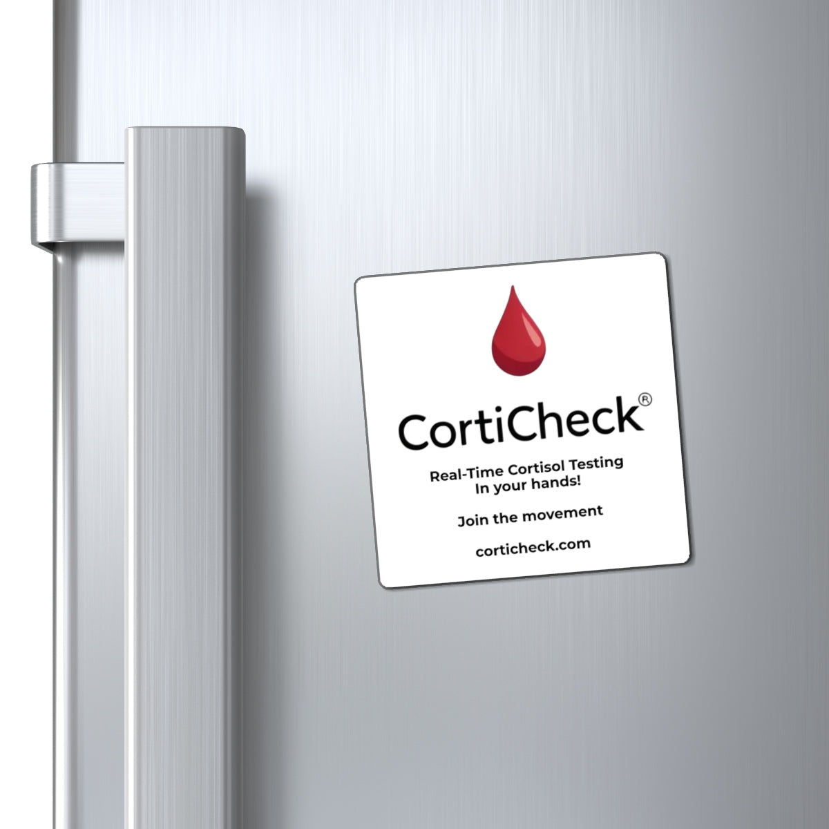 CortiCheck Magnet 3" square